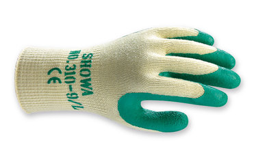 Multipurpose gloves size 11 (XXL), SHOWA 310 Grip Green, 10 pair