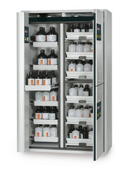 Combined safety cabinets K-PHOENIX-90, 6 full ext. drawers, 6 pull-out shelves