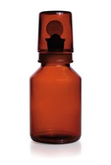 Acid bottles with cap, brown glass, 500 ml, NS 24/20, 1 unit(s)