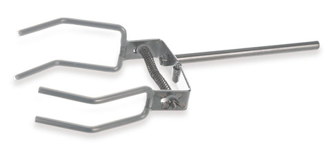 Rotilabo®-four-finger clamp, stainless steel 18/10, span W 50-150 mm, 1 unit(s)