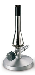 Teclu burner for propane gas, acc. DIN, with needle valve and air reg.