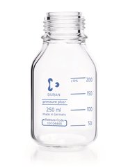 Screw neck bottle DURAN®-pressure plus, clear, 250 ml, 1 unit(s)