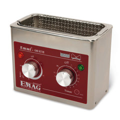 Ultrasonic cleaning unit Emmi® 08STH, with heating, vol. 0.8 l, 1 unit(s)