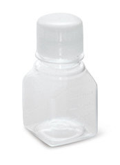 Medium bottles 100 ml,, made of PET, sterile, 100 unit(s)
