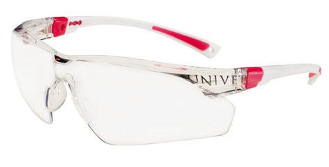 Safety glasses 506U, frame colour white/pink, 1 unit(s)