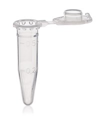 Reaction vials 0.5 ml, with lid lock, 500 unit(s)