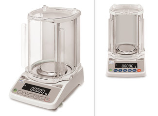 Analytical balance HR-150AZ, Weighing range 152 g, int. calibration, 1 unit(s)