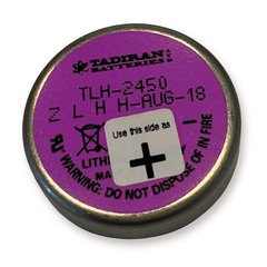 Round cell battery, ER 2450, lithium, 3 V, 1 unit(s)