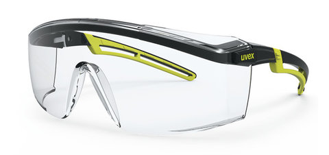 astrospec 2.0 safety glasses, EN 166, EN 170, black/lime, 1 unit(s)