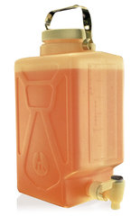 Fluorinated canister, with draincock, HDPE, 20 l, 1 unit(s)