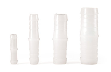 Rotilabo®-tubing connectors, HDPE, white, outlet 15 mm, 10 unit(s)