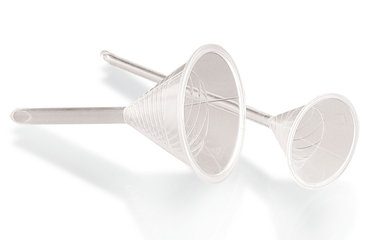 Rotilabo®-urbanti funnel, TPX, Ø inside, top 51 mm, L stem 150 mm, 1 unit(s)