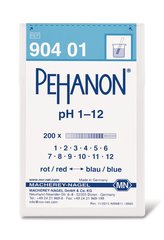 Indicator papers PEHANON®, with imprinted pH-scale, pH 1-12, 200 unit(s)