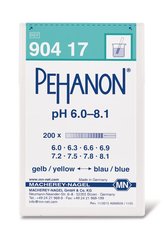 Indicator papers PEHANON®, with imprinted pH-scale, pH 6.0-8.1, 200 unit(s)