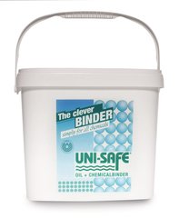 UNI-SAFE chemical and oil binder, 5 kg bucket, 5 kg