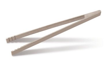 Long wooden tweezers, untreated, beechwood, L 400 x W 20 mm, 1 unit(s)
