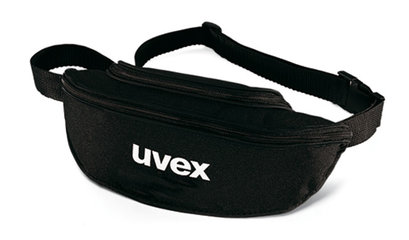 Glasses bag, by UVEX, black, robust case, for glasses/goggles from UVEX