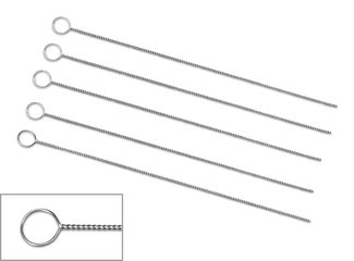 Inoculation loops, calibrated, 1 µl, inner Ø 1.45 mm, 5 pcs, 5 unit(s)