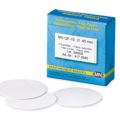 Quartz fibre round filters, type MN QF-10, Ø 47 mm, 100 unit(s)