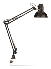 Table lamp Study, metal, Ø lamp head 17cm, black, 1 unit(s)