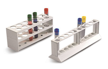 Test tube stands with 3 tiers, 12 slots, hole Ø 12 mm, 1 unit(s)
