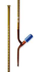 Burette class AS With a straight valve stopcock and a PTFE spindle, 50 ml