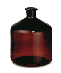 Burette bottles f. titration app., Soda-lime glass, brown glass, 2000 ml