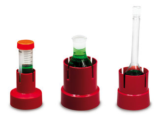 Flask stand set, comp. 3x10-,25-,50-and100-ml stands each, 1 set