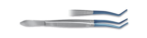 Tweezers with insulated tips, L 165 mm, autoclavable, 1 unit(s)