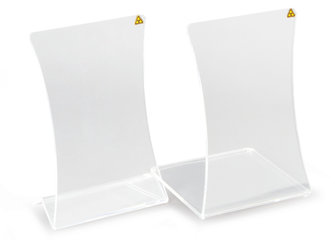 Radiation protection shield SEKUROKA® hourglass shape with flat base