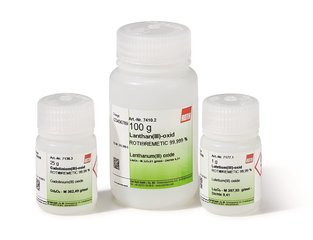Lanthanum(III) oxide, ROTI®REMETIC 99,999 %, 100 g, plastic