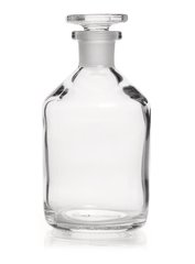 Narrow neck storage bottl., glass stopp., soda-lime-glass, clear, 1000 ml