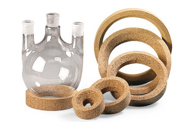 Rotilabo®-cork rings, compressed cork, f. flasks 250 - 500 ml, 5 unit(s)