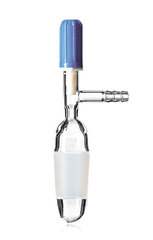 Stopcock for desiccators, type Novus, cover socket tube, st. grou. joint 24/29