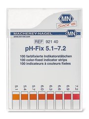 Universal indicator sticks pH-Fix, in square plastic box, pH 5.1-7.2