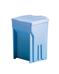 ROTILABO® staining box, acetal polymer, polymer, blue, L 64xW 76xH 92 mm, 80 ml