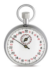 Winding stopwatch, basic model, max. measuring range 15 min, Ø 50 mm, 1 unit(s)