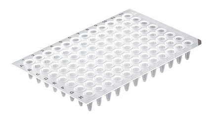 96-well PCR trays, Low Profile, without frame, filling vol. 150 µl, 50 unit(s)