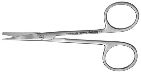 Thread and vascular scissors, straight, L 110, autoclavable, 1 unit(s)