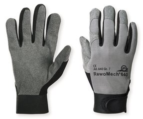 Working gloves RewoMech® 640, size 10, synthetic leather, 2 pair