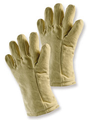 Sekuroka®-heat protection gloves, aramide,  5-finger-glove, max. 500°C, 1 pair