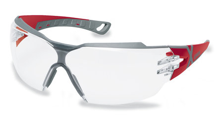 UV safety glasses pheos cx2, UVEX, red/grey, 1 unit(s)