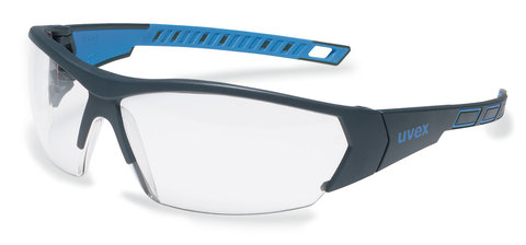 UV safety glasses i-works, UVEX, anthracite/blue, clear, 1 unit(s)