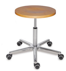Swivel stool, XL, beech,   360 mm, 1 unit(s)