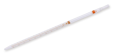 Graduated pipettes,wide open., AR-GLAS®, brown graduated, L360 mm, volume 2 ml