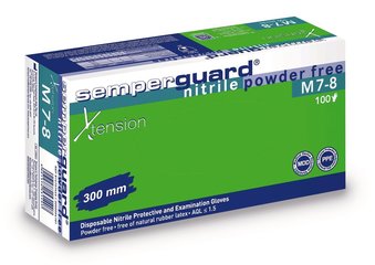 Dis. glov. Semperguard®Nitrile Xtension, non-powdered, size XL, 90 unit(s)