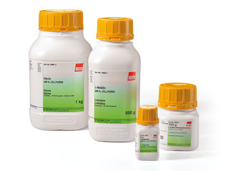 Glycine, min. 99 %, CELLPURE®, 500 g, plastic