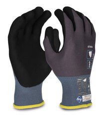 Maxim cool multipurpose gloves, grey/black, size 10,, 2 pair