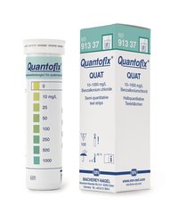 Quantofix® test strips, benzalkonium chloride, L 95 x W 6 mm, 100 unit(s)