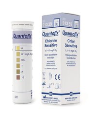 Quantofix® test strips, chlorine Sensitive, L 95 x W 6 mm, 100 unit(s)